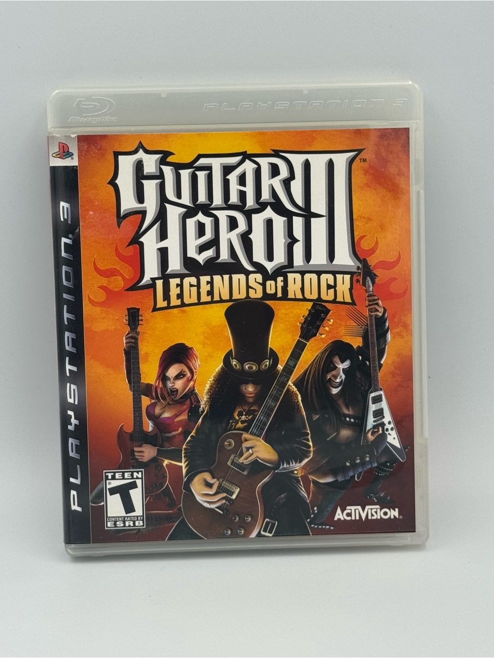 Guitar Hero III Legends of Rock PS3 CIB Not For Resale NFR Tested Complete